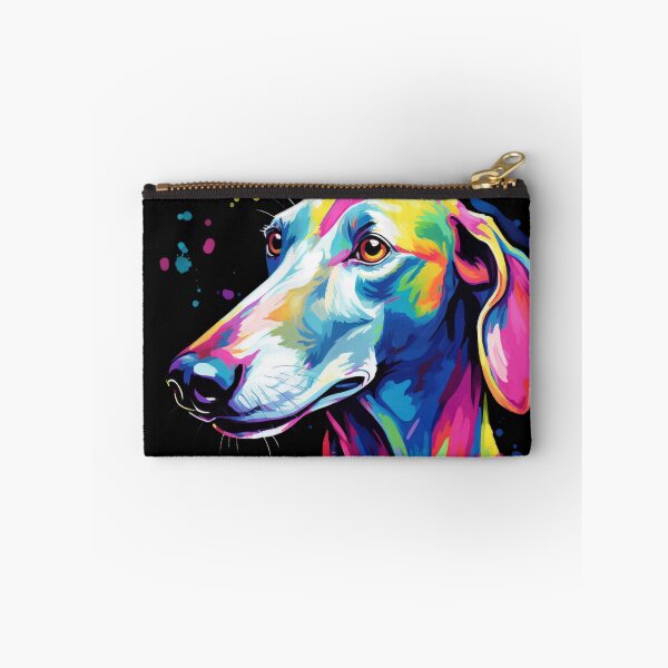 Item preview, colorful Sloughi colorful dog painting designed and sold by WallyPink.