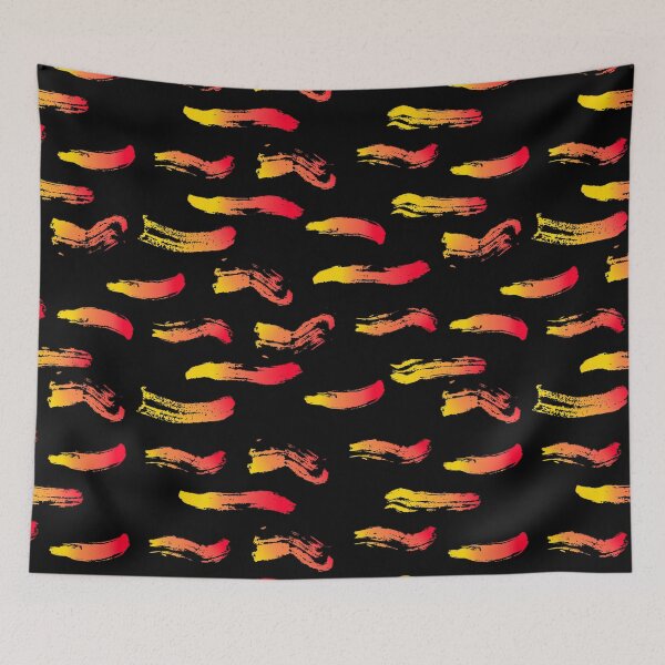 Item preview, Beautiful Red and Yellow Paint Brush theme designed and sold by EMMonovi.