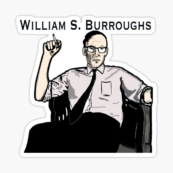 Item preview, William S Burroughs designed and sold by TLBugg.