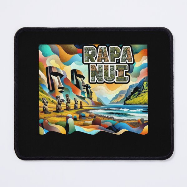 Item preview, Rapa Nui National Park Easter Island Chile Art designed and sold by SambaStyles.