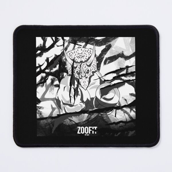 Item preview, ZOOFIT: TRICERATOPS (TATTERED) designed and sold by Zoo-by-AJ.