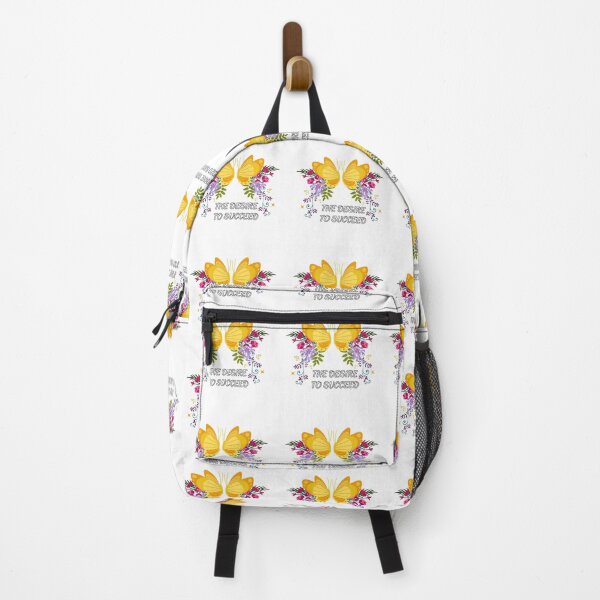 Item preview, The Desire To Succeed Butterfly and Flowers designed and sold by Quote Gallery.