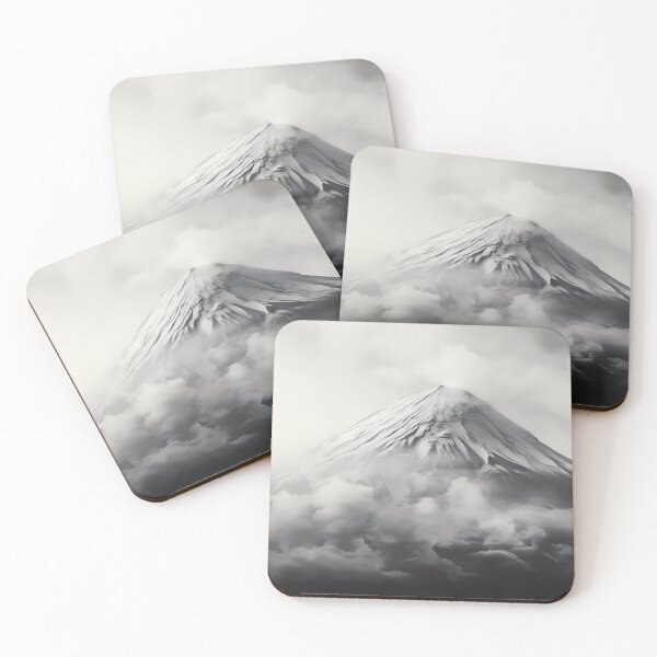 Item preview, Mount Fuji - "Elegant Monochrome Serenity" designed and sold by codestealth.