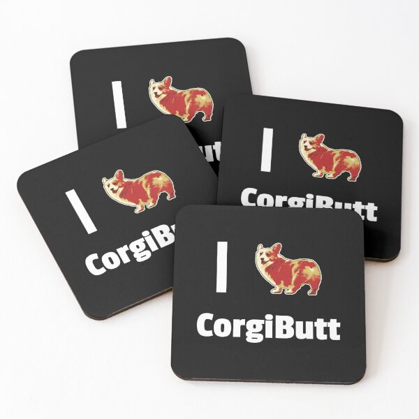 Item preview, I Heart CorgiButt - CorgiButt Style designed and sold by RockfordPaul.