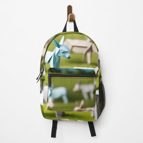 Item preview, Origami Art - Hee-Haw Haven: A Gathering of Delightful Donkeys in the Meadow designed and sold by ArtfulFolds.