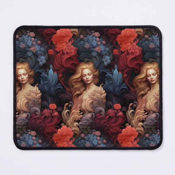 Item preview, Floral Pattern With Vintage Women Colorful Flowers designed and sold by xxEJxx.
