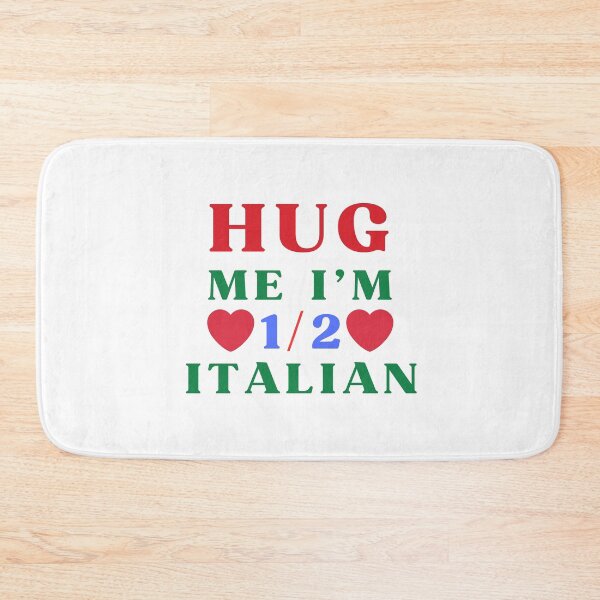 Item preview, Hug Me Im 1/2 Half Italian Funny American Italian designed and sold by RodainaArt.