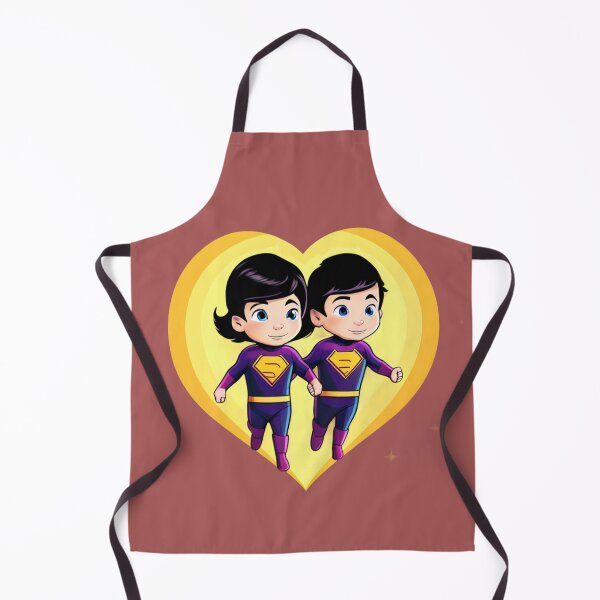 Item preview, Fabulous Twin in superheroic mood designed and sold by Sparkdesigner2.