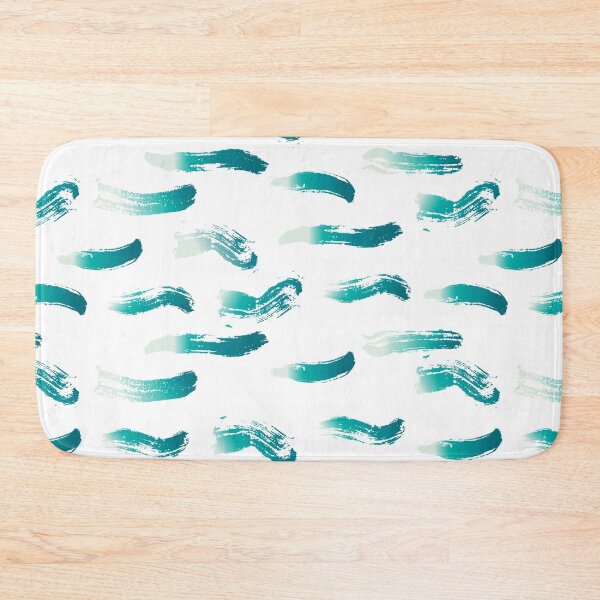 Item preview, Beautiful Blue and Turquoise Paint Brush theme designed and sold by EMMonovi.