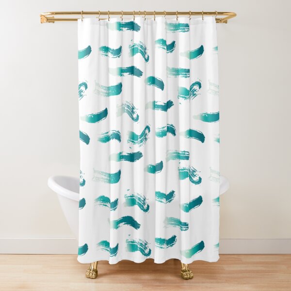 Item preview, Beautiful Blue and Turquoise Paint Brush theme designed and sold by EMMonovi.