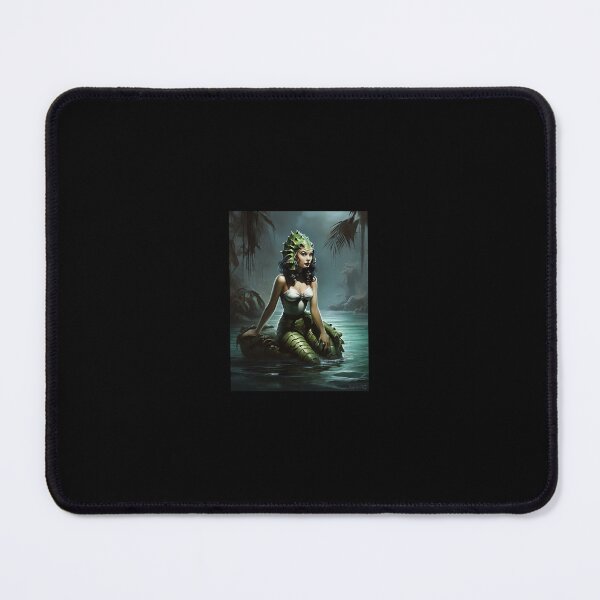 Item preview, Creature From The Black Lagoon Pin Up Girl designed and sold by surrealnebula.
