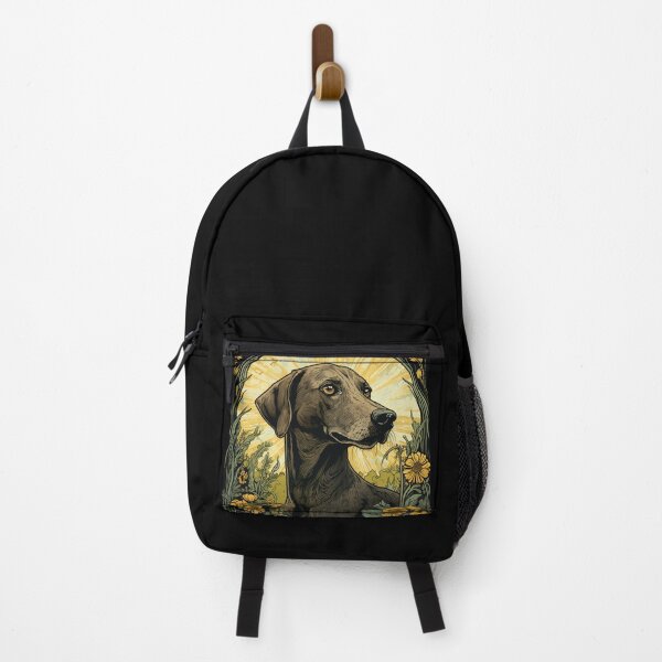 Item preview, Sloughi Arabian Greyhound, dog in vintage retro style designed and sold by WallyPink.
