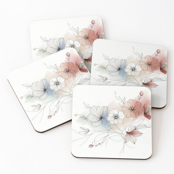 Item preview, Watercolor Whispers Floral Grace designed and sold by Vlark555.