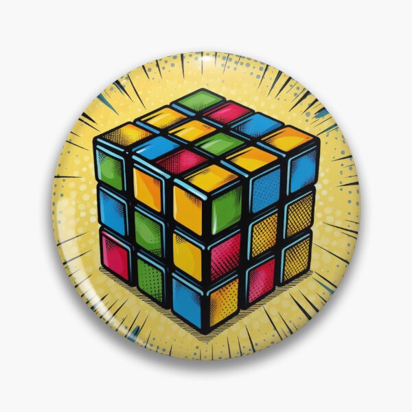 Item preview, Colourful Puzzle Cube Comic  designed and sold by TitanWear.