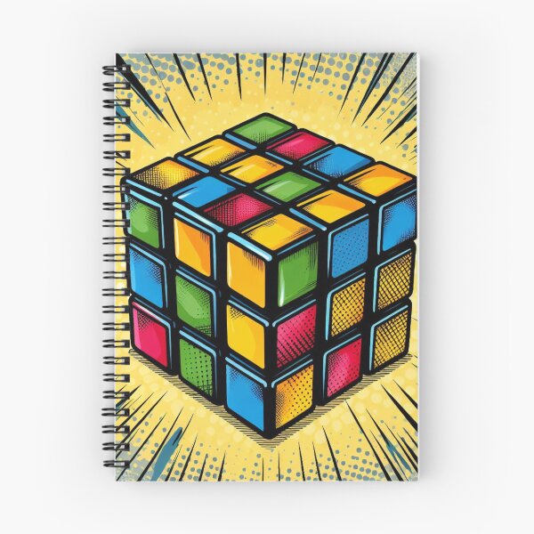 Item preview, Colourful Puzzle Cube Comic  designed and sold by TitanWear.
