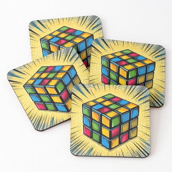 Item preview, Colourful Puzzle Cube Comic  designed and sold by TitanWear.