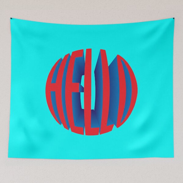 Item preview, HELLO-3 designed and sold by Laura  Cabello.