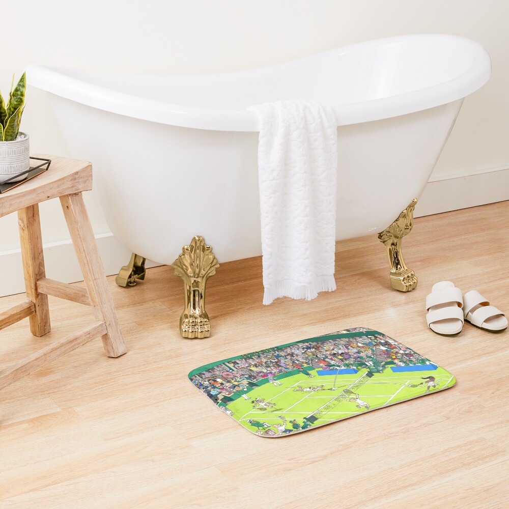 Item preview, Bath Mat designed and sold by MrChuckles.