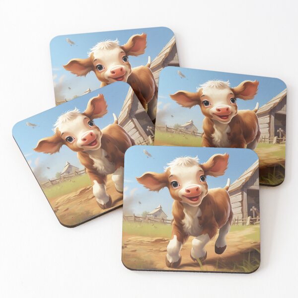 Item preview, Barnyard Bliss: Happy Calf Frolic designed and sold by vk09.