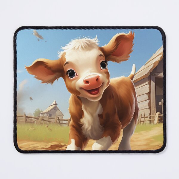 Item preview, Barnyard Bliss: Happy Calf Frolic designed and sold by vk09.