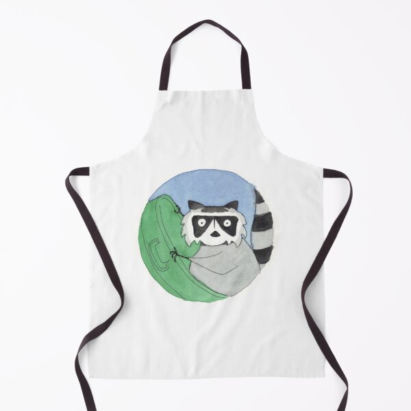 Item preview, Toronto Raccoon Watercolour Cartoon Cute Trash Panda designed and sold by dustonmyboots.