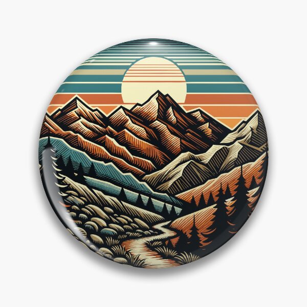 Item preview, Sunrise Ascent: The Mountain's Warm Embrace designed and sold by Granola Souls.