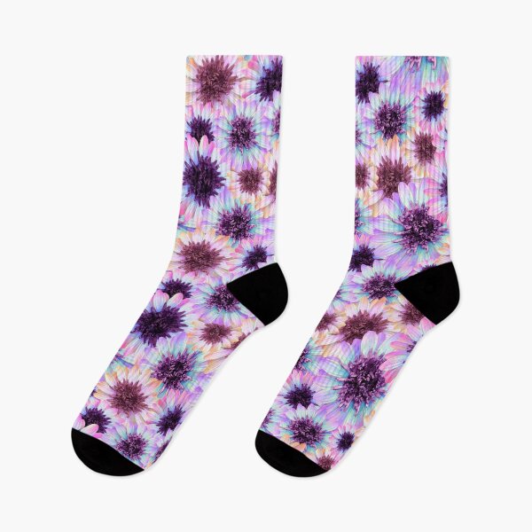 Item preview, Trippy Daisies in Bright Colors Seamless Pattern designed and sold by AloraDawnEve.