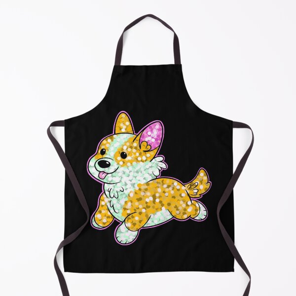 Item preview, Cute Glitter Corgie designed and sold by DrawsCutePaws.
