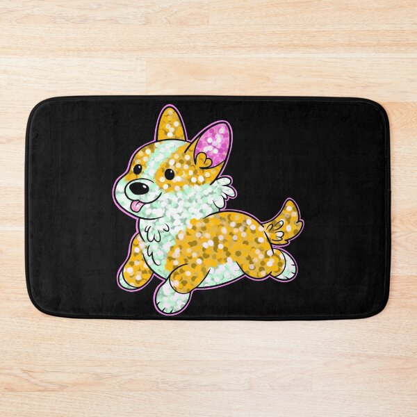 Item preview, Cute Glitter Corgie designed and sold by DrawsCutePaws.