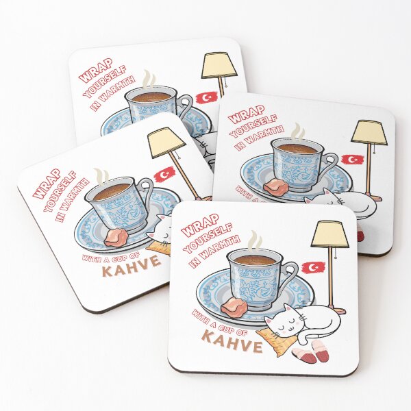 Item preview, Turkish van cat coffee kahve  designed and sold by GraphikKreative.