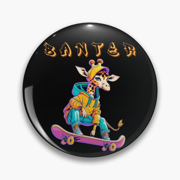 Item preview,  Giraffe on Skateboard designed and sold by box-artshop.