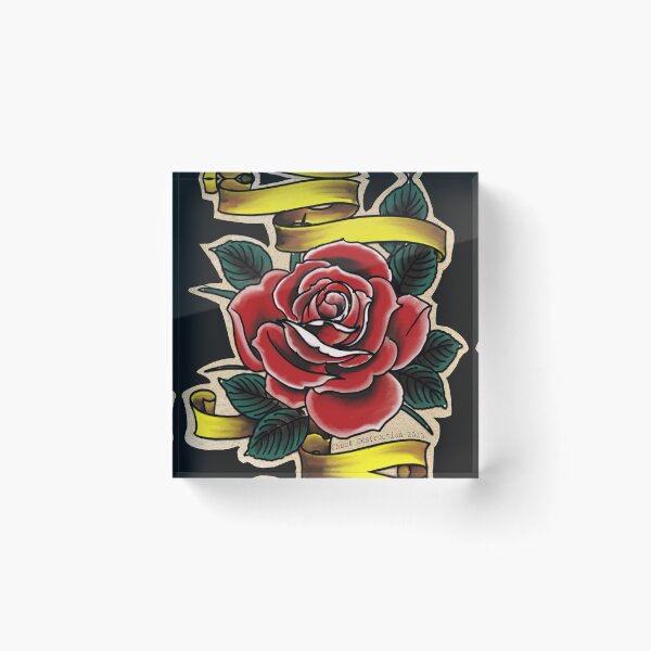 Item preview, Trad rose and banners 1.0 designed and sold by RRSB.
