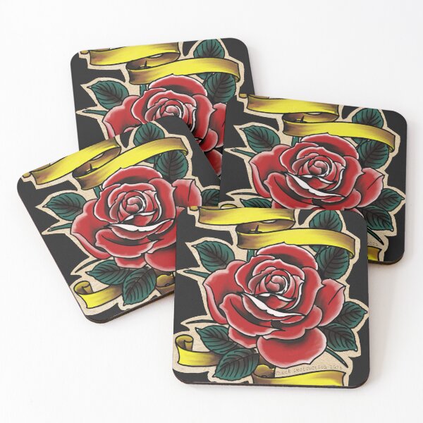 Item preview, Trad rose and banners 1.0 designed and sold by RRSB.