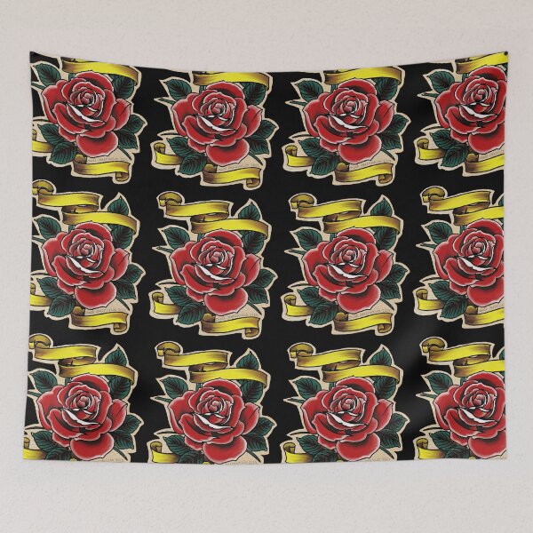 Item preview, Trad rose and banners 1.0 designed and sold by RRSB.