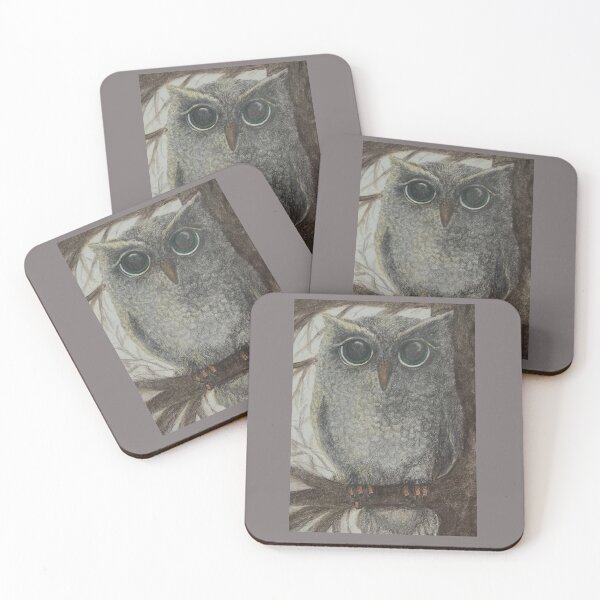 Item preview, Mr. Otto the Owl in Tree Perch designed and sold by OdomArt.