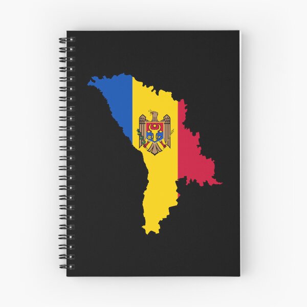 Item preview, Flag Map of Moldova designed and sold by feether-store.