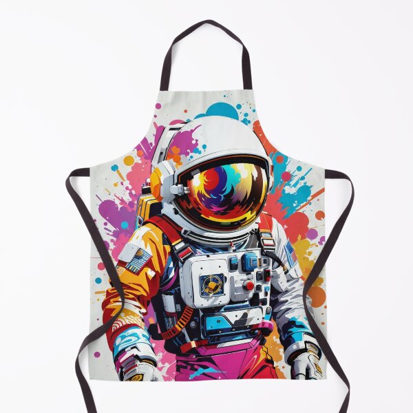 Item preview, Spaceman Canvas: Cosmic Vibrance Colour and Exploration designed and sold by ArtComixHaven.