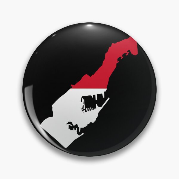 Item preview, Flag Map of Monaco designed and sold by feether-store.