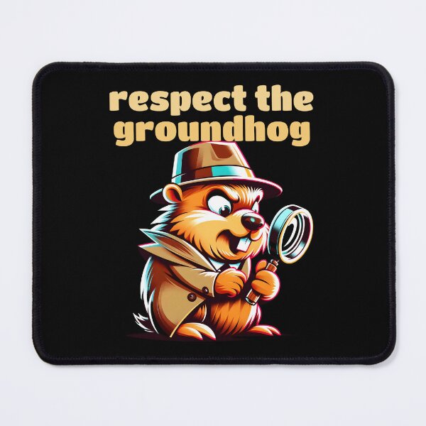Item preview, Respect the Groundhog for Explorers designed and sold by GoldenPattern.