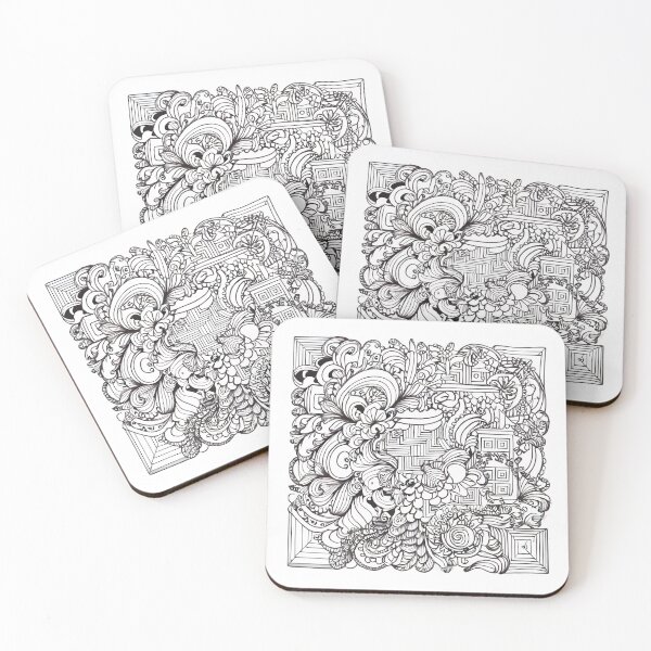 Item preview, Beautiful Squares Pattern designed and sold by Yislaaik Digital Marketing.