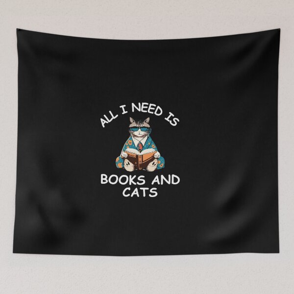 Item preview, Women All I Need Is Books And Cats Cat Lover Kitten Reading  designed and sold by love3617.
