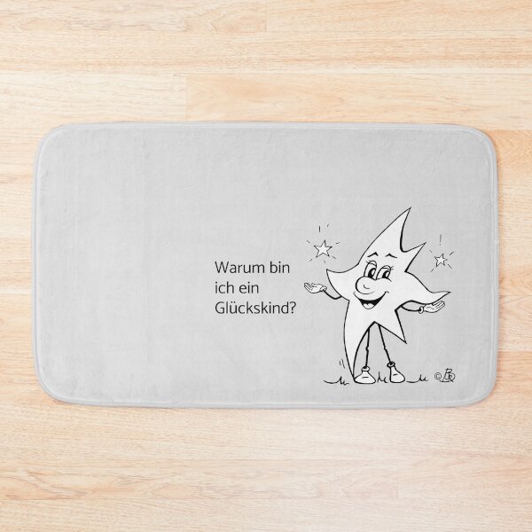 Item preview, Why am I a lucky child? In gray color variation! designed and sold by UrsulaBerger.