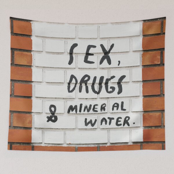 Item preview, SEX, DRUGS AND MINERAL WATER designed and sold by BootsNCatsStore.