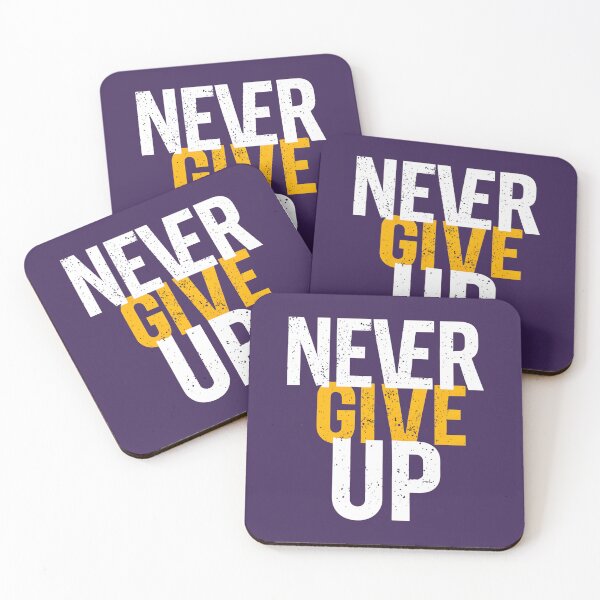 Item preview, Never Give Up! designed and sold by Anniko Art Studio.