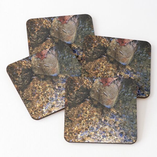 Item preview, Sparkling Water Over Smooth River Rocks designed and sold by TwistedP-Photos.