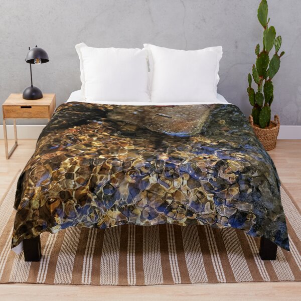 Item preview, Sparkling Water Over Smooth River Rocks designed and sold by TwistedP-Photos.