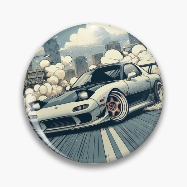 Item preview, RX-7 FD Drifting Illustration designed and sold by TitanWear.