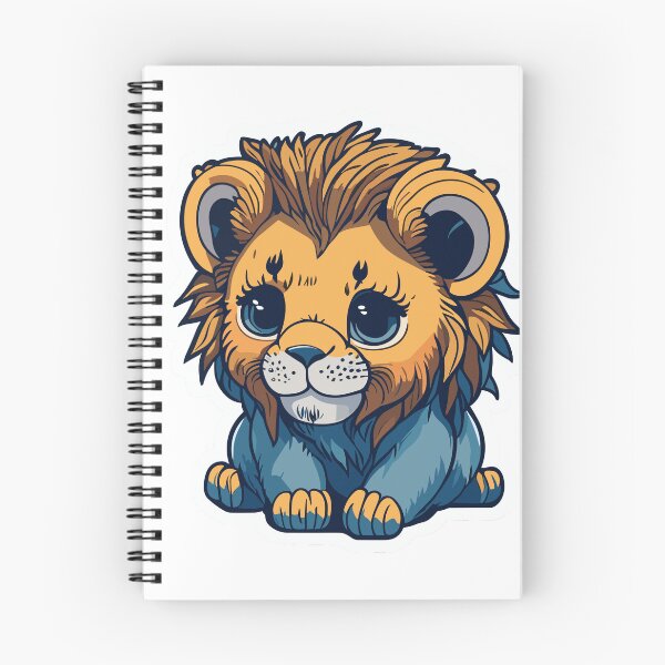 Item preview, Baby Blue Lion: 3D Charm designed and sold by Julius-CodeArt.