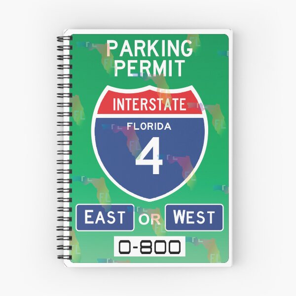 Item preview, I-4 Parking Permit designed and sold by Staze2023.