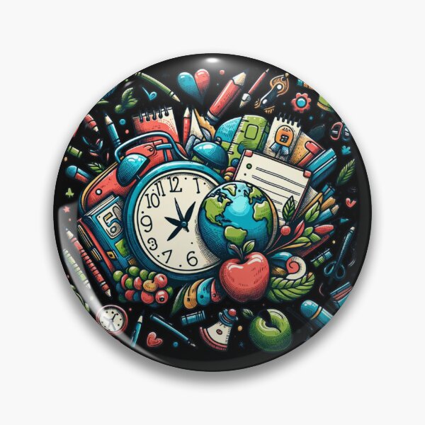 Item preview, "Educational Essentials - Time for Learning Illustration" designed and sold by ChromaticBlend.